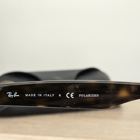 RAY-BAN "NEW WAYFARER" SUNGLASSES POLARIZED - Picture 7 of 8